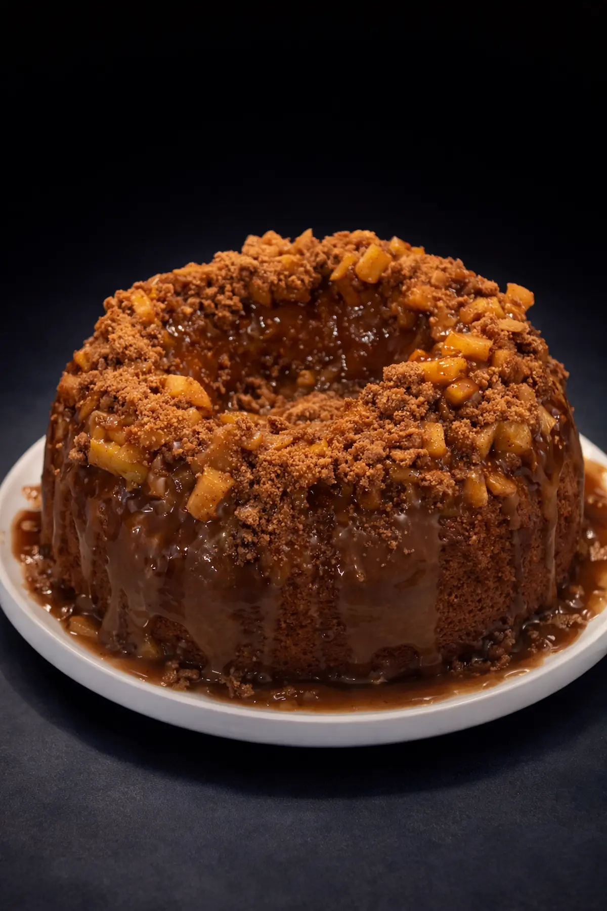 Apple Caramel Pound Cake