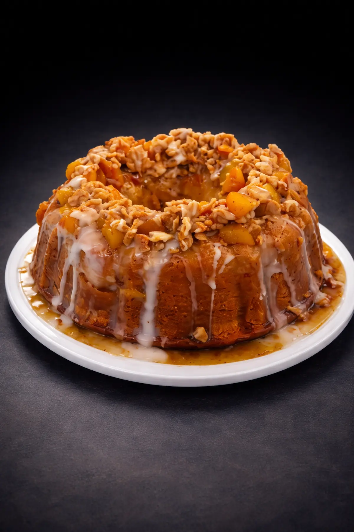 Peach Cobbler Pound Cake